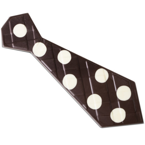 Cravata din ciocolata neagra