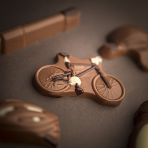 bicicleta din ciocolata