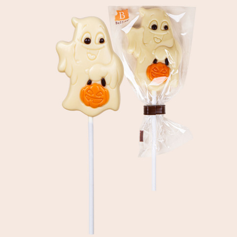 Lollipop din ciocolata alba