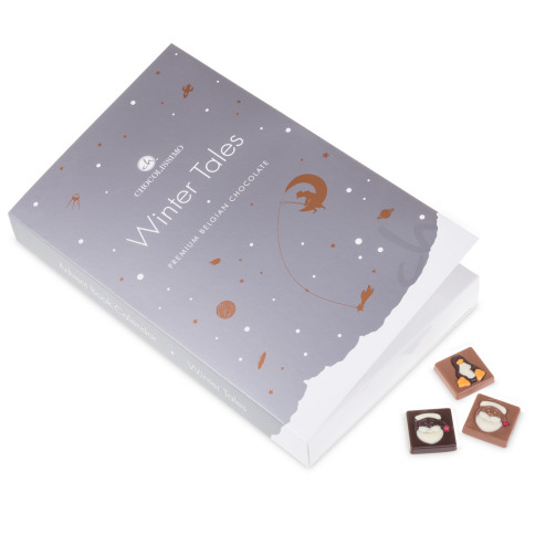 calendar ciocolata belgiana