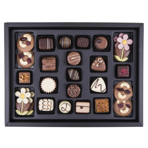 Cutie cu praline din ciocolata Chocoliscious