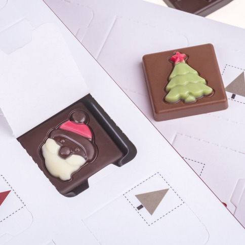 Advent calendar cu ciocolata belgiana