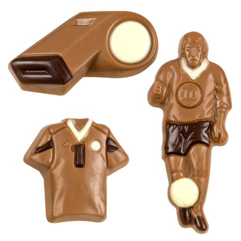 Figurine din ciocolata pentru sportivi