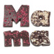 Litere din ciocolata belgiana Mama Letters - Dark