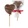 Acadea din ciocolata belgiana Milk Heart 