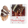 Acadele din ciocolata belgiana Hearts Chocolate 