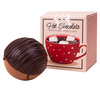 Chocolate bomb with marshmallows