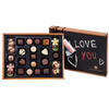 Cutie cu praline din ciocolata Chocolicious Love