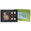 Cutie cu praline din ciocolata Easter ChocoPostcard Midi Green Rabbit