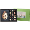 Cutie cu praline din ciocolata Postcard Maxi Green Easter Rabbit