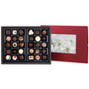 Cutie cu praline din ciocolata Postcard Maxi Red.