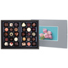 Cutie cu praline din ciocolata Postcard Maxi Silver.