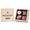 Cutie cu praline din ciocolata Premiere Mini Quadro