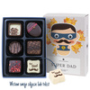 Cutie cu praline din ciocolata Super Dad Oxide