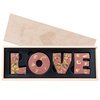 Litere din ciocolata belgiana Love Letters - Ruby