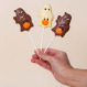 Acadele din ciocolata belgiana Halloween Ghosts