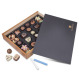 Cutie cu praline din ciocolata Chocoliscious cu tabla de scris