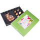 Cutie cu praline din ciocolata Easter ChocoPostcard Midi Green Rabbit