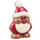 Ciocolata in forma de Mos Craciun Xmas Santa Milk Figurine