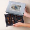 CHOCOLATE TOOL AND BEAUTY SET