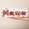 Litere din ciocolata Mama Letters Ruby II