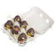 Cutie cu praline din ciocolata Happy Eggs Sixtet