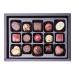 Cutie cu praline din ciocolata Postcard Midi Rosa.