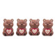 Ciocolata in forma de ursulet Teddy Bear - Valentine’s Day