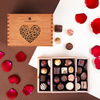 Cutie cu praline din ciocolata ChocoGrande Valentine