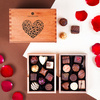 Cutie cu praline din ciocolata Chocolaterie Valentine