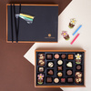 Cutie cu praline din ciocolata Chocoliscious cu tabla de scris