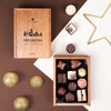 Cutie cu praline din ciocolata Elegance - Xmas fara Alcool