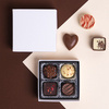 Cutie cu praline din ciocolata Just White