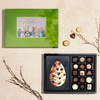 Cutie cu praline din ciocolata Postcard Maxi Green Easter Rabbit