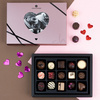 Cutie cu praline din ciocolata Postcard Midi Love.