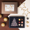 Cutie cu praline din ciocolata Postcard Xmas Midi Gold