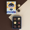Cutie cu praline din ciocolata Super Man