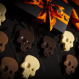 Ciocolata in forma de Cranii de Halloween