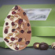 Cutie cu praline din ciocolata Postcard Maxi Green Easter