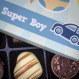Cutie cu praline din ciocolata Super Boy