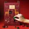 Advent calendar cu praline si figurine din ciocolata