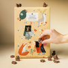 Calendar advent cu figurine din ciocolata pentru copii