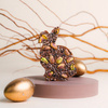 Cutie cu praline din ciocolata Easter ChocoPostcard Midi Green Rabbit
