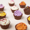 Cutie cu praline din ciocolata Love & Cupcake 7