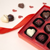 Cutie cu praline din ciocolata Love Chocolates Hearts