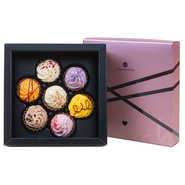 Praline Belgiene in forma de cupcake
